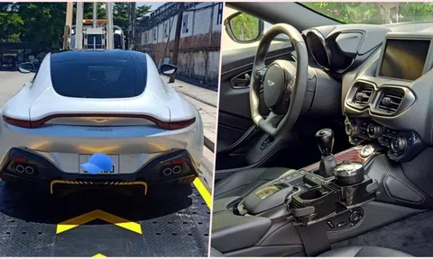 1 trong 25 chiếc Aston Martin Vantage 007 Edition số sàn về Việt Nam