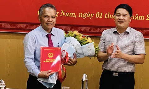 Quảng Nam công bố quyết định bổ nhiệm 3 phó giám đốc sở