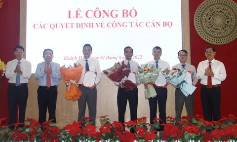 Khánh Hoà điều động, bổ nhiệm 4 lãnh đạo
