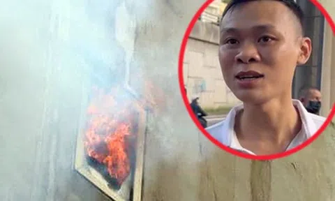 VIDEO nhân chứng kể lại vụ cháy quán karaoke: Khói bốc nghi ngút từ tầng 2 đến tầng 6, kính vỡ tung, lửa đỏ bao trùm cửa sổ