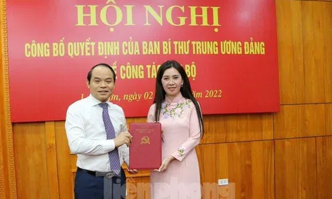 Công bố quyết định của Ban Bí thư về công tác cán bộ ở Lạng Sơn