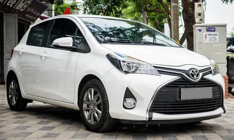 Toyota Yaris 2015 nhập từ Pháp về Việt Nam, giá 700 triệu đồng