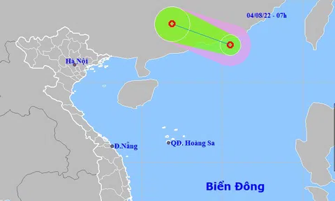 Lại xuất hiện áp thấp nhiệt đới trên Biển Đông