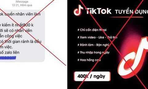 Tham gia kiếm tiền trên ứng dụng TikTok, một phụ nữ bị lừa gần 300 triệu đồng