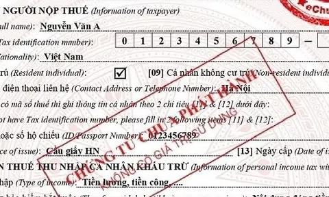 Nền tảng số quản lý chứng từ khấu trừ thuế thu nhập cá nhân điện tử