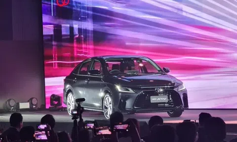 Toyota Vios 2023 trông như Camry thu nhỏ