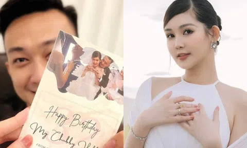 Lê Âu Ngân Anh tiết lộ chồng sắp cưới là MC đài HTV