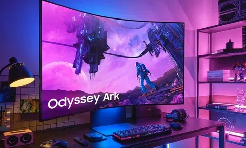 Samsung ra mắt màn hình chơi game cong 55 inch 'Odyssey Ark' giá 3.500 USD