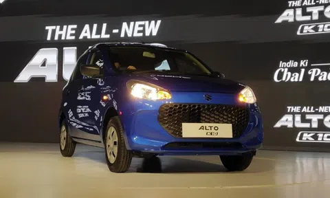 Suzuki Alto K10 2022 nhỏ hơn Hyundai Grand i10, giá chưa tới 200 triệu đồng