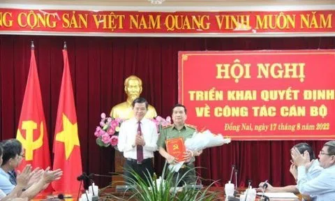 Đồng Nai: Thiếu tướng Nguyễn Sỹ Quang tham gia Ban thường vụ Tỉnh ủy