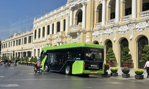 Đề xuất sử dụng xe buýt điện cho tuyến BRT đầu tiên của TP HCM