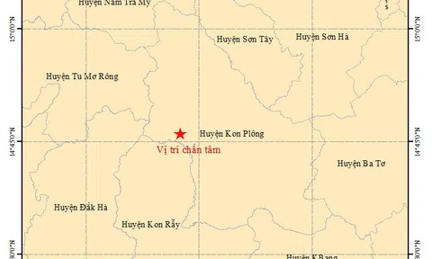2 trận động đất "rất lớn" ở Kon Tum, Quảng Nam và Đà Nẵng rung lắc, dân bỏ chạy khỏi nhà
