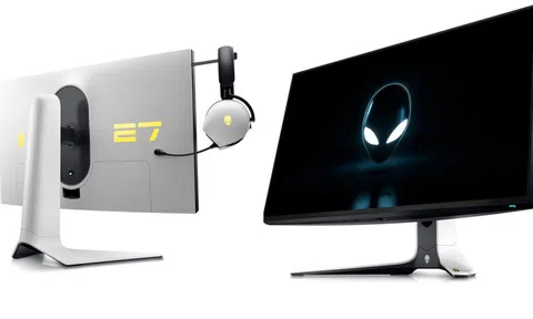 Alienware ra mắt màn hình chơi game mới: tần số quét cao, có móc treo tai nghe