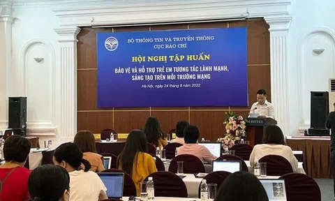 Tập huấn bảo vệ và hỗ trợ trẻ em tương tác lành mạnh, sáng tạo trên môi trường mạng