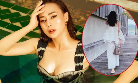 Vẻ nóng bỏng của diễn viên Phương Oanh 'Quỳnh búp bê'