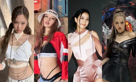 Vóc dáng nuột nà của BlackPink trong lần tái xuất với ‘Pink Venom’