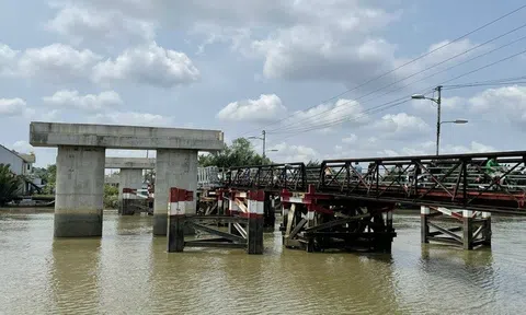 Cầu Long Kiểng ghi "mốc thời gian" đáng nhớ