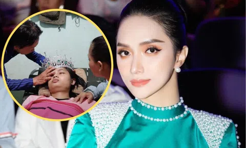 Hương Giang thực hiện tâm nguyện của người mẫu chuyển giới bị bệnh nằm liệt giường