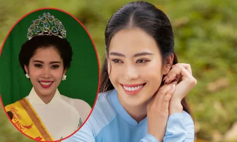 Nam Em mang vương miện hoa khôi đi đấu giá làm từ thiện