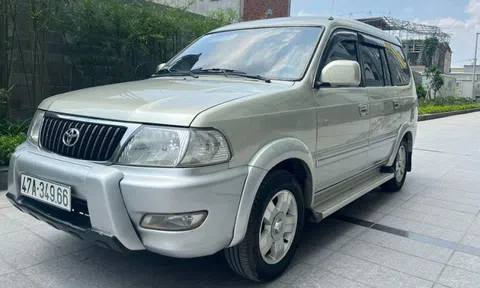 Xe hiếm Toyota Zace Limited chỉ có 200 chiếc, bán giá 'hết hồn' tại Việt Nam