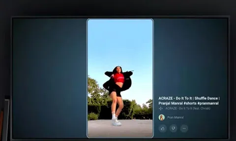 YouTube Shorts sẽ có mặt trên TV thông minh