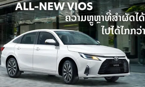 Người Lào có cơ hội mua Toyota Vios 2023 sớm hơn Việt Nam