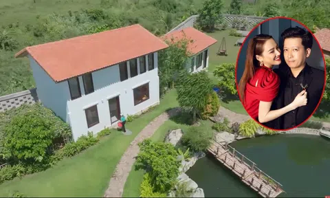 Biệt thự vườn rộng 'như công viên' của Trường Giang - Nhã Phương