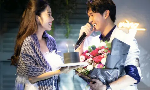 Song Luân cùng Nam Em đón sinh nhật tuổi 31