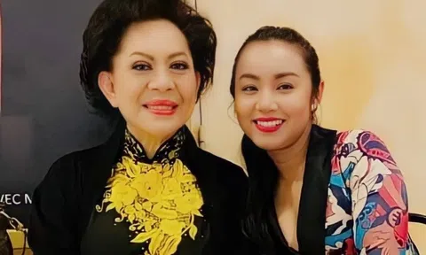 Amy Lê Anh lần đầu hát cùng danh ca Giao Linh trên sân khấu hải ngoại