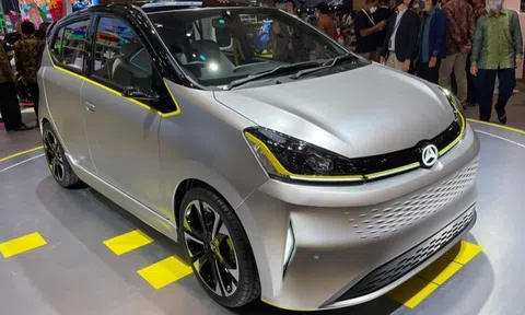 Toyota Wigo phiên bản thuần điện xuất hiện