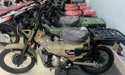 Honda CT125 2022 ‘Made in Thailand’ đầu tiên về Việt Nam