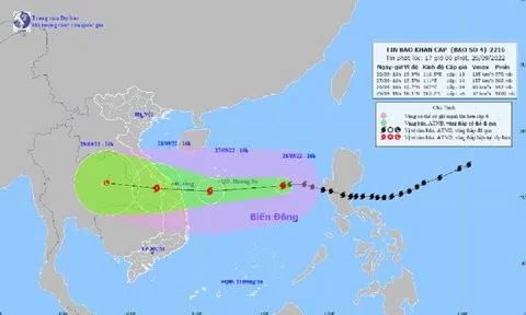 Bảo đảm liên lạc thông suốt, sẵn sàng phương án ứng phó với bão Noru