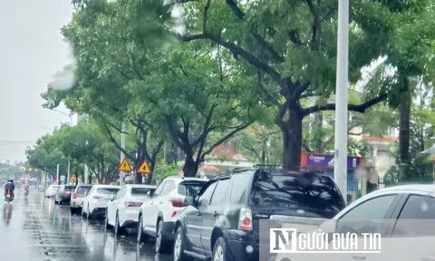 Huế: Cư dân chung cư loay hoay tìm chỗ đậu ô tô tránh bão