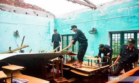 CSCĐ Trung bộ nhanh chóng khắc phục hậu quả sau bão số 4