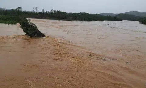 Lũ xuất hiện ở vùng cao Quảng Nam