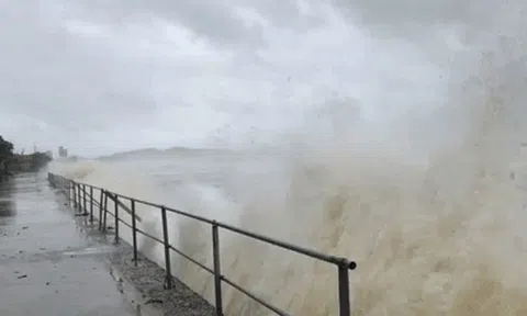 Khi bão số 4 vào đất liền, khả năng gió mạnh tương đương bão Xangsane