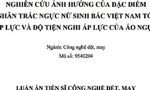 Trường ĐH Bách khoa Hà Nội lên tiếng về luận án tiến sĩ nghiên cứu về áo ngực phụ nữ