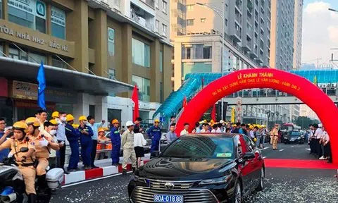 Thông xe hầm chui Lê Văn Lương, xoá điểm đen ùn tắc giao thông