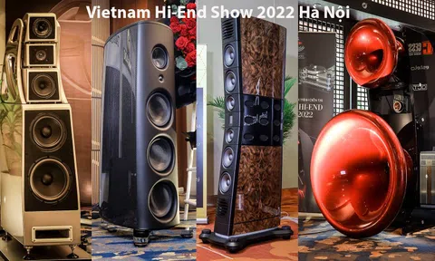 TOP 8 cặp loa “khủng” tại Vietnam Hi-End Show 2022, giá từ trên 1 tỷ tới 19 tỷ đồng