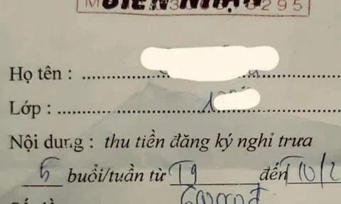 Sự thật về khoản thu tiền nghỉ trưa của Trường THPT Marie Curie TP HCM