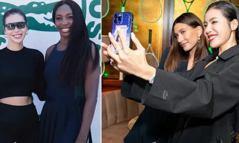 Minh Tú gặp gỡ bà xã Justin Bieber, huyền thoại Venus Williams