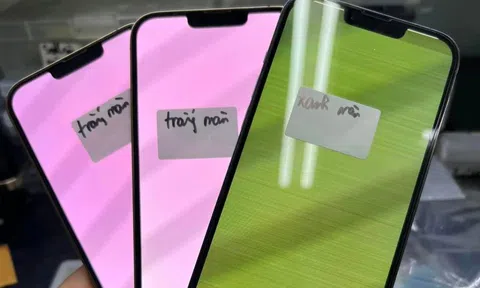 Chờ vài tháng mới được bảo hành màn hình iPhone 13 ở Việt Nam