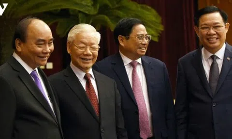 Toàn cảnh: Hội nghị Trung ương 6 khóa XIII bế mạc thành công tốt đẹp