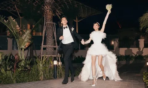 Diệu Nhi hát, nhảy ở đám cưới