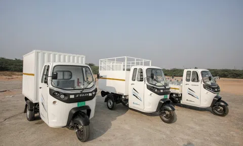 Xe điện 3 bánh Ấn Độ nhận đầu tư lớn từ chính phủ Singapore