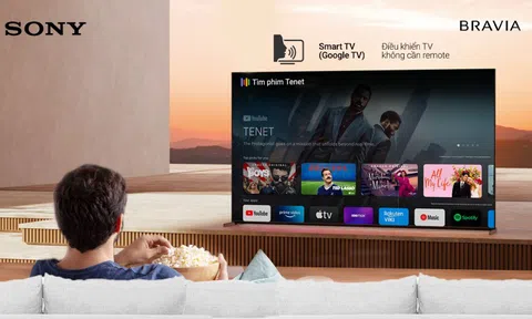 Sony mở rộng tính năng điều khiển TV không cần remote xuống các dòng tầm trung từ X80K trở lên