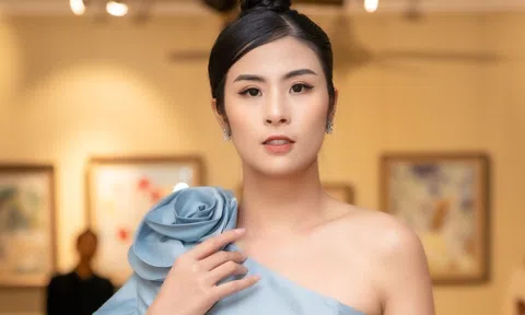 Hoa hậu Ngọc Hân làm MC, tổ chức triển lãm tranh họa sĩ Duy Hòa