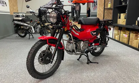 Honda CT125 'độ' phụ kiện hướng tới dân phượt tại Việt Nam