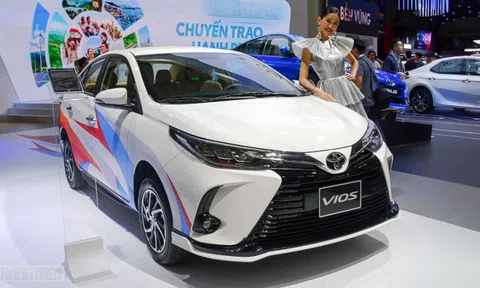 Sedan hạng B giá dưới 600 triệu: Toyota Vios đua tranh Hyundai Accent