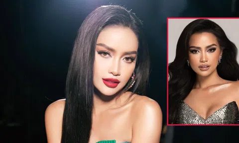 Hình ảnh Ngọc Châu trên trang chủ Hoa hậu Hoàn vũ gây tranh cãi